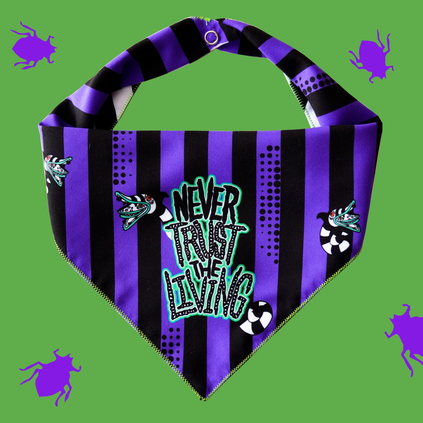 Beetlejuice Bandana