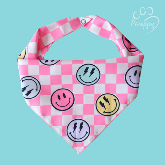 Smile Pink Bandana