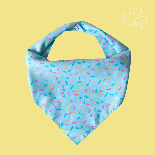 Sprinkles Blue Bandana